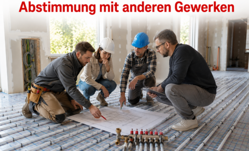 Abstimmung mit anderen Gewerken
