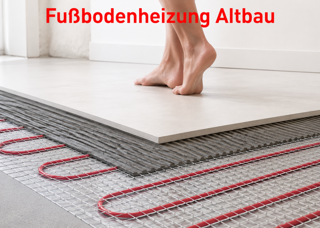 Fußbodenheizung Altbau